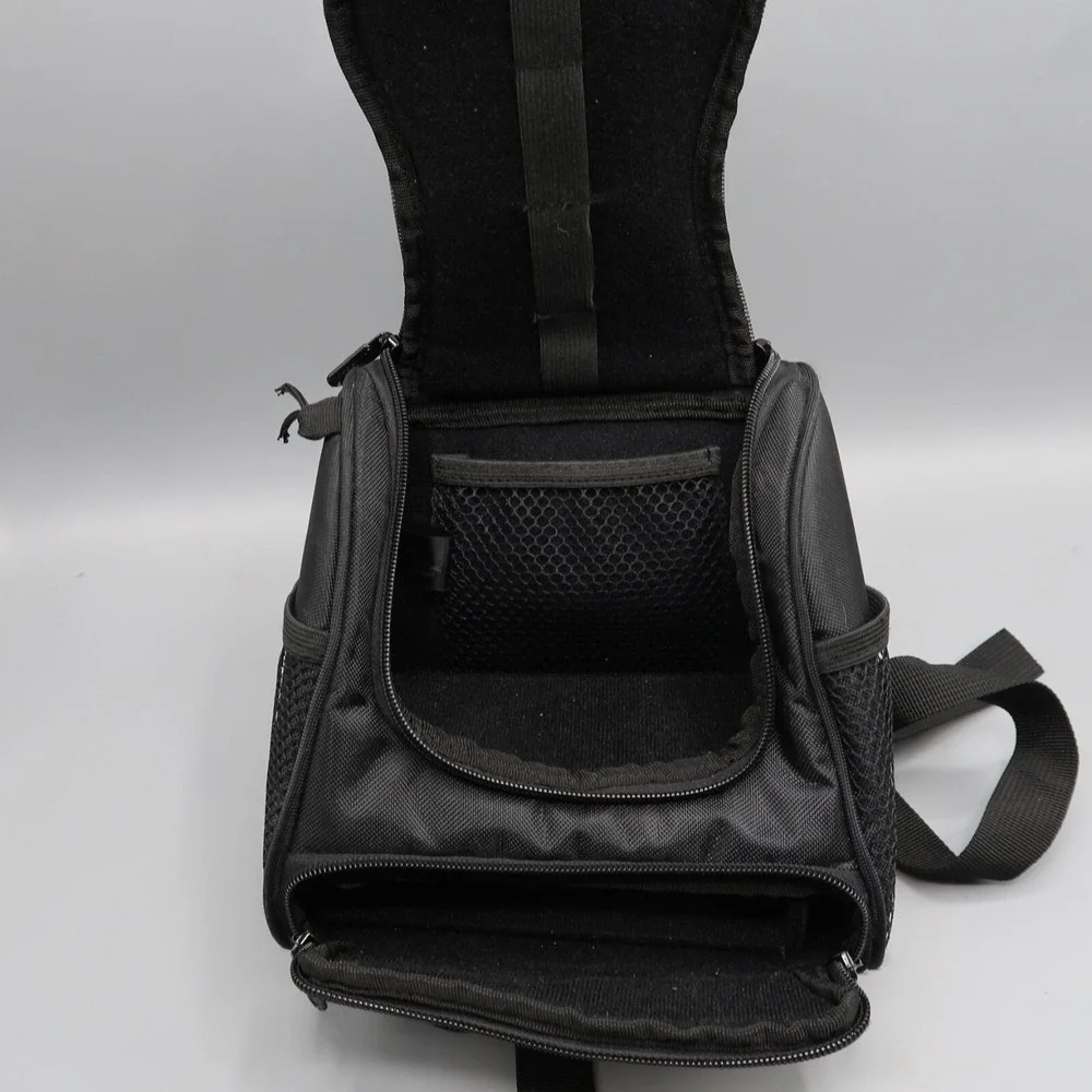 Nintendo Black Blue Mini Backpack Travel Case DS 3DS Bag Organizer